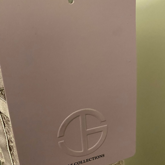 JS Collection Women's Multi-Lace Strapless Seamed Gown with Pleated Skirt - Picture 8 of 11